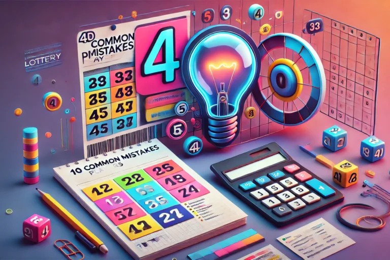 10 Common Mistakes Players Make When Betting on 4D
