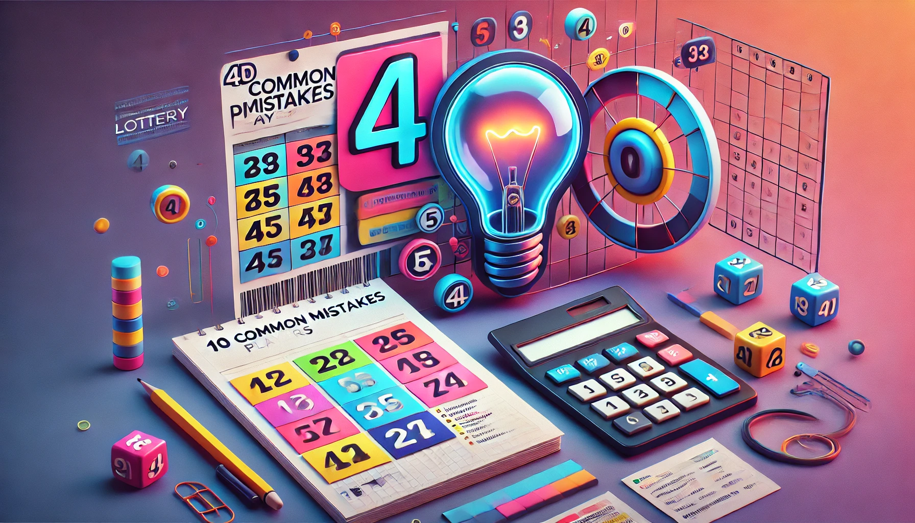 10 Common Mistakes Players Make When Betting on 4D