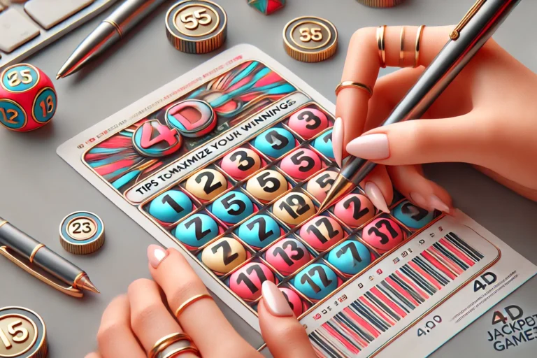 Tips to Maximize Your Winnings with 4D Jackpot Games