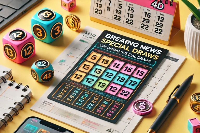 Upcoming Special Draws from Malaysia