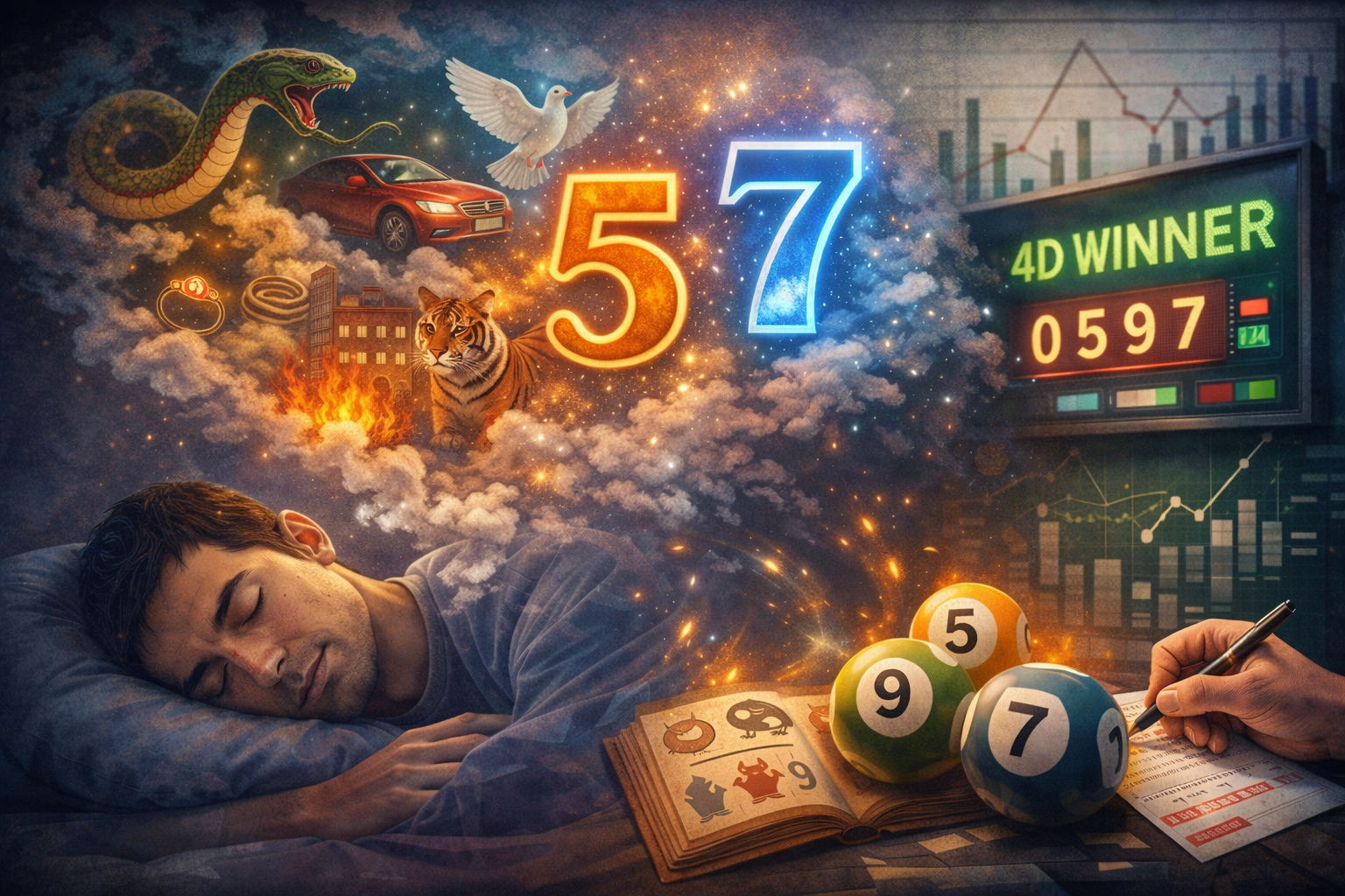 Dreams and numbers in 4D gaming